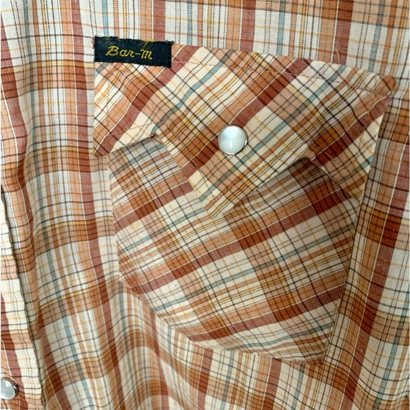 Vintage Bar M Rancher Cowboy Shirt - Picture 8 of 9